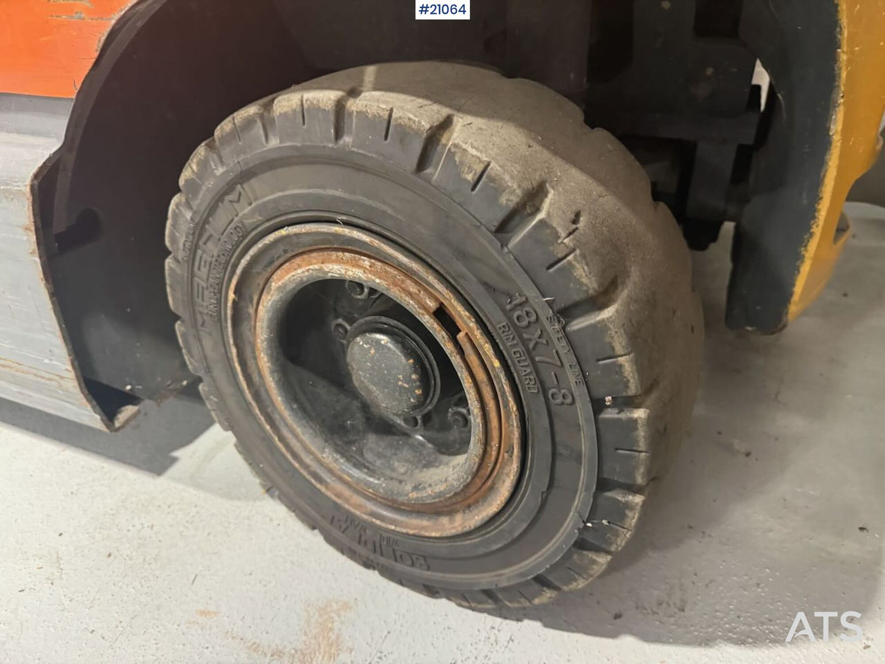 Pirun elektrik Toyota 7FBMF30: foto 8