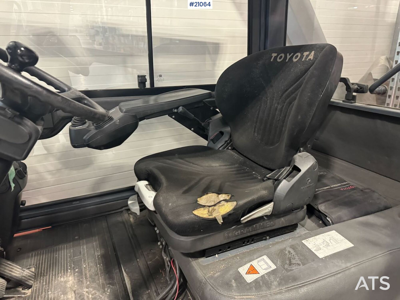 Pirun elektrik Toyota 7FBMF30: foto 16