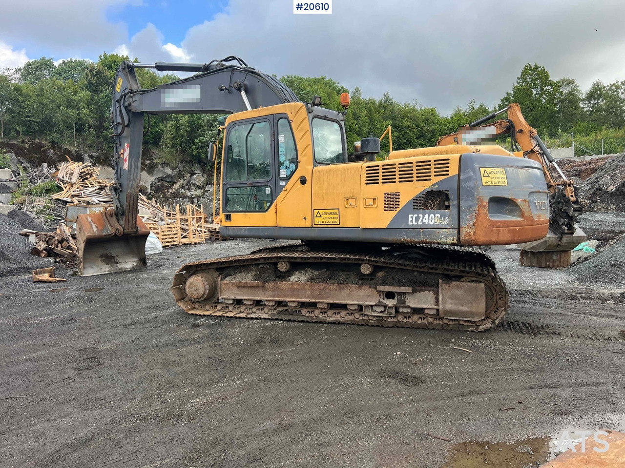 Ekskavator Volvo EC240B: foto 16