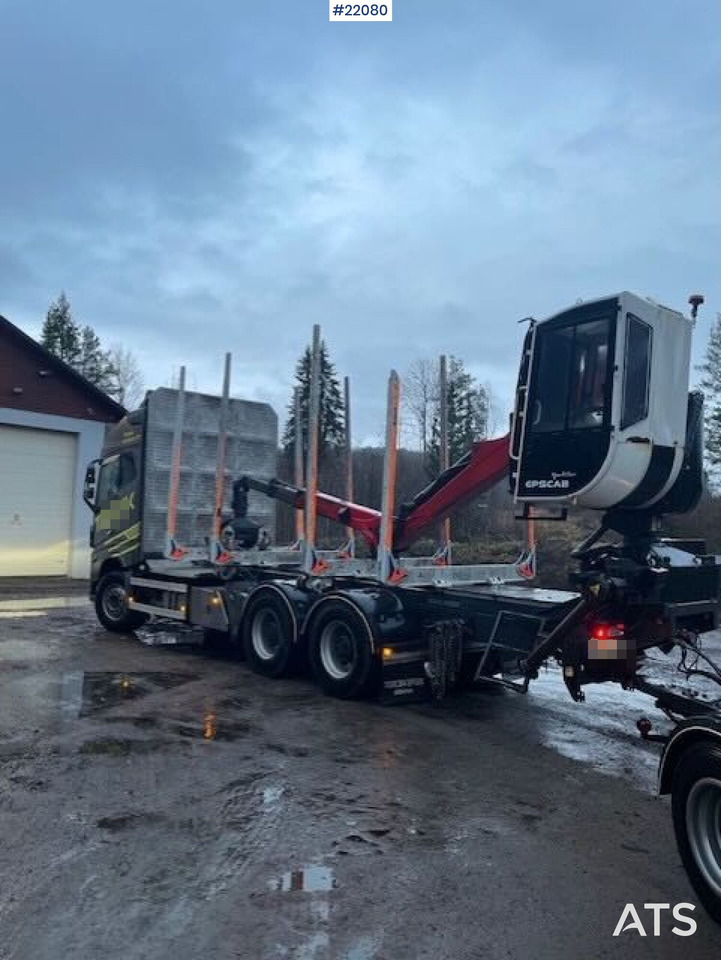 Volvo FH16 750 6x4 Tømmerbil m/ Epsilon M12 kran - Kamion për transport druri, Kamion me vinç: foto 3 Volvo FH16 750 6x4 Tømmerbil m/ Epsilon M12 kran - Kamion për transport druri, Kamion me vinç: foto 3