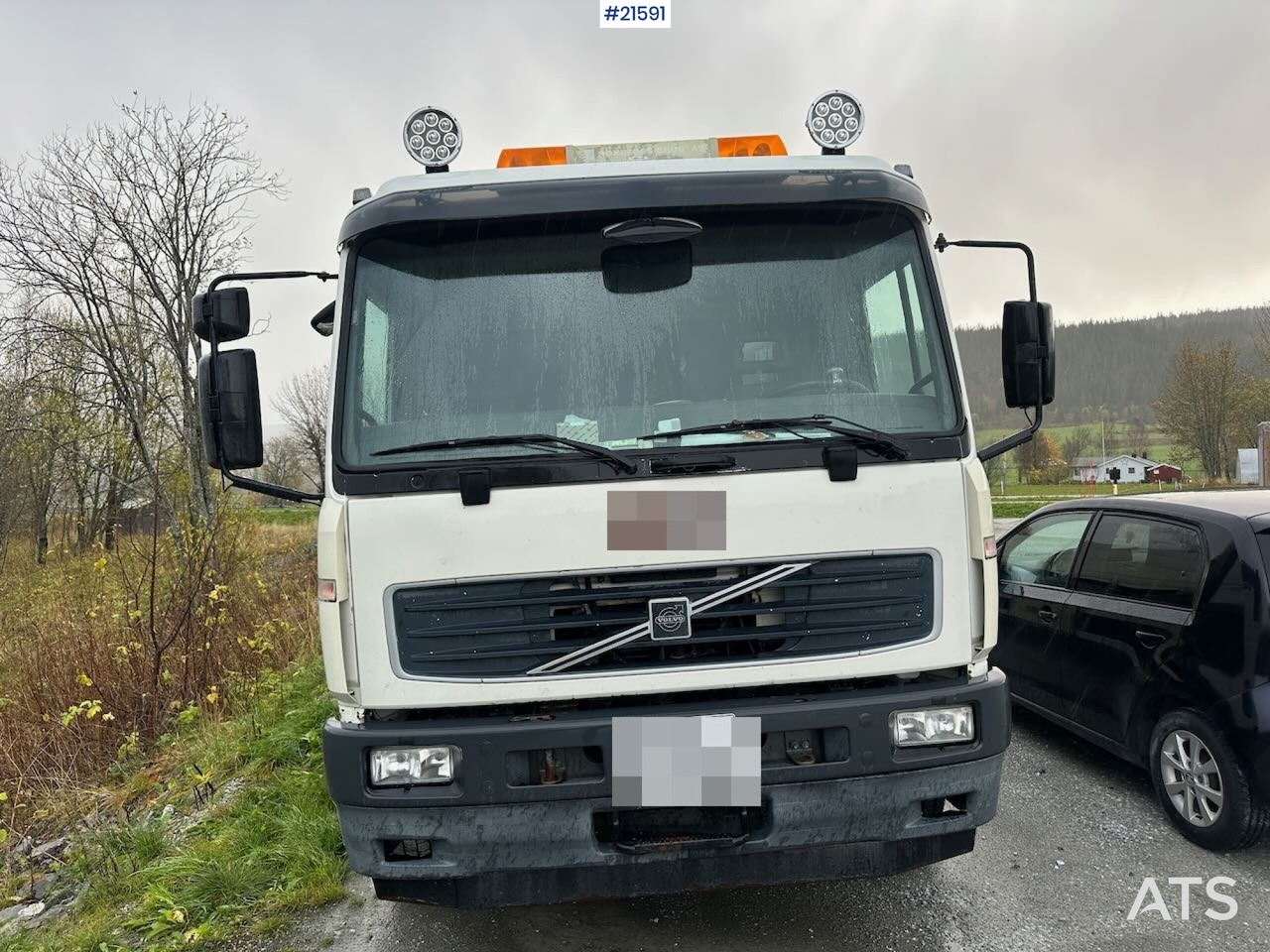 Volvo FL 6 planbil m/ bakmontert kran. SE VIDEO - Kamion me vinç: foto 2 Volvo FL 6 planbil m/ bakmontert kran. SE VIDEO - Kamion me vinç: foto 2