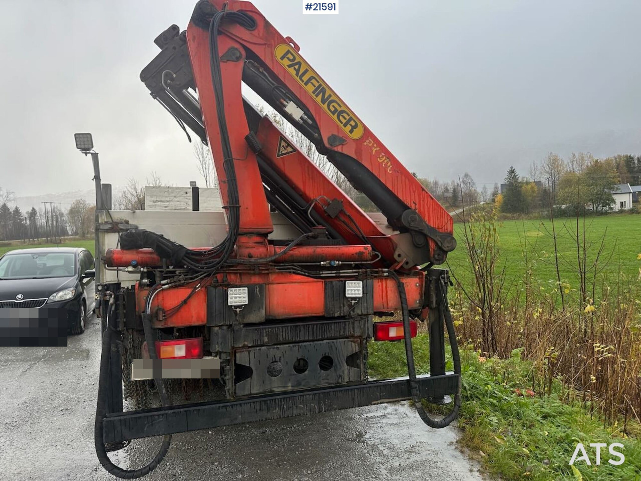 Volvo FL 6 planbil m/ bakmontert kran. SE VIDEO - Kamion me vinç: foto 5 Volvo FL 6 planbil m/ bakmontert kran. SE VIDEO - Kamion me vinç: foto 5