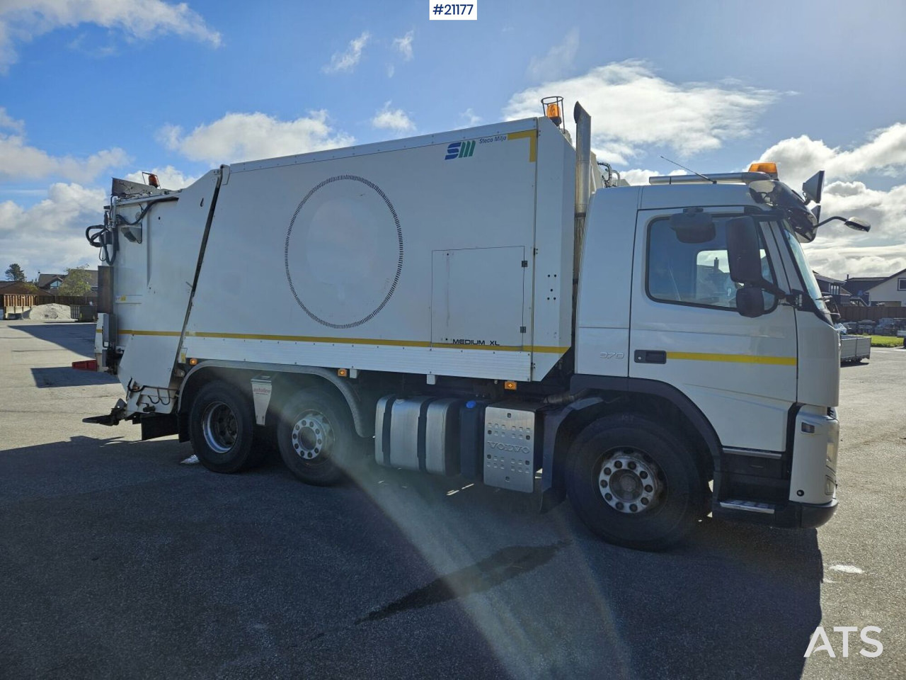 Volvo FM370 6x2 1-kammer komprimatorbil med Zoeller påbygg - Kamion mbeturinash: foto 3 Volvo FM370 6x2 1-kammer komprimatorbil med Zoeller påbygg - Kamion mbeturinash: foto 3