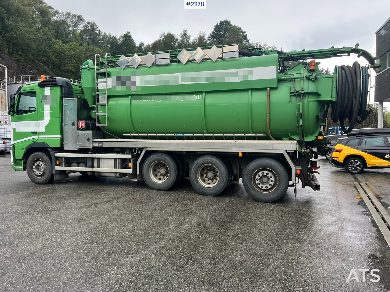 Volvo fh500 8x4 Slamsuger m/ 2010 Inter consult påbygg - Kamion me vakuum: foto 4 Volvo fh500 8x4 Slamsuger m/ 2010 Inter consult påbygg - Kamion me vakuum: foto 4