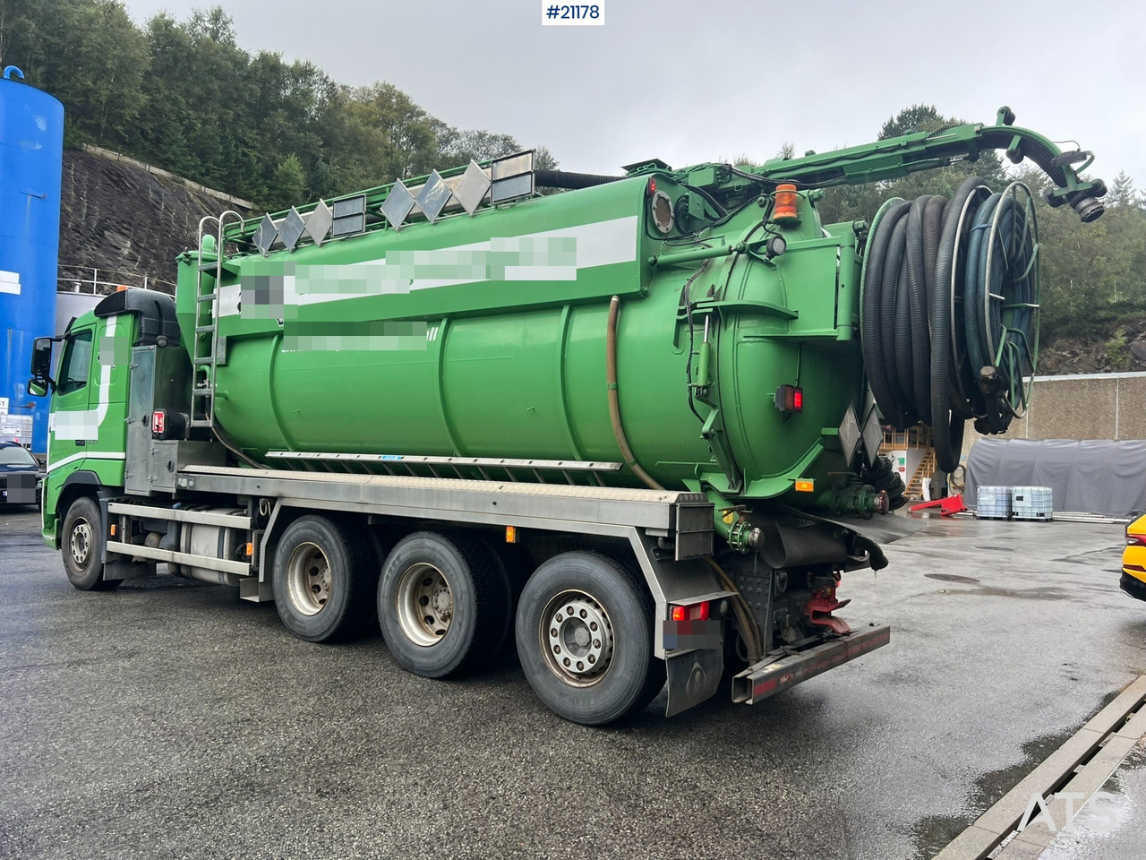 Volvo fh500 8x4 Slamsuger m/ 2010 Inter consult påbygg - Kamion me vakuum: foto 3 Volvo fh500 8x4 Slamsuger m/ 2010 Inter consult påbygg - Kamion me vakuum: foto 3