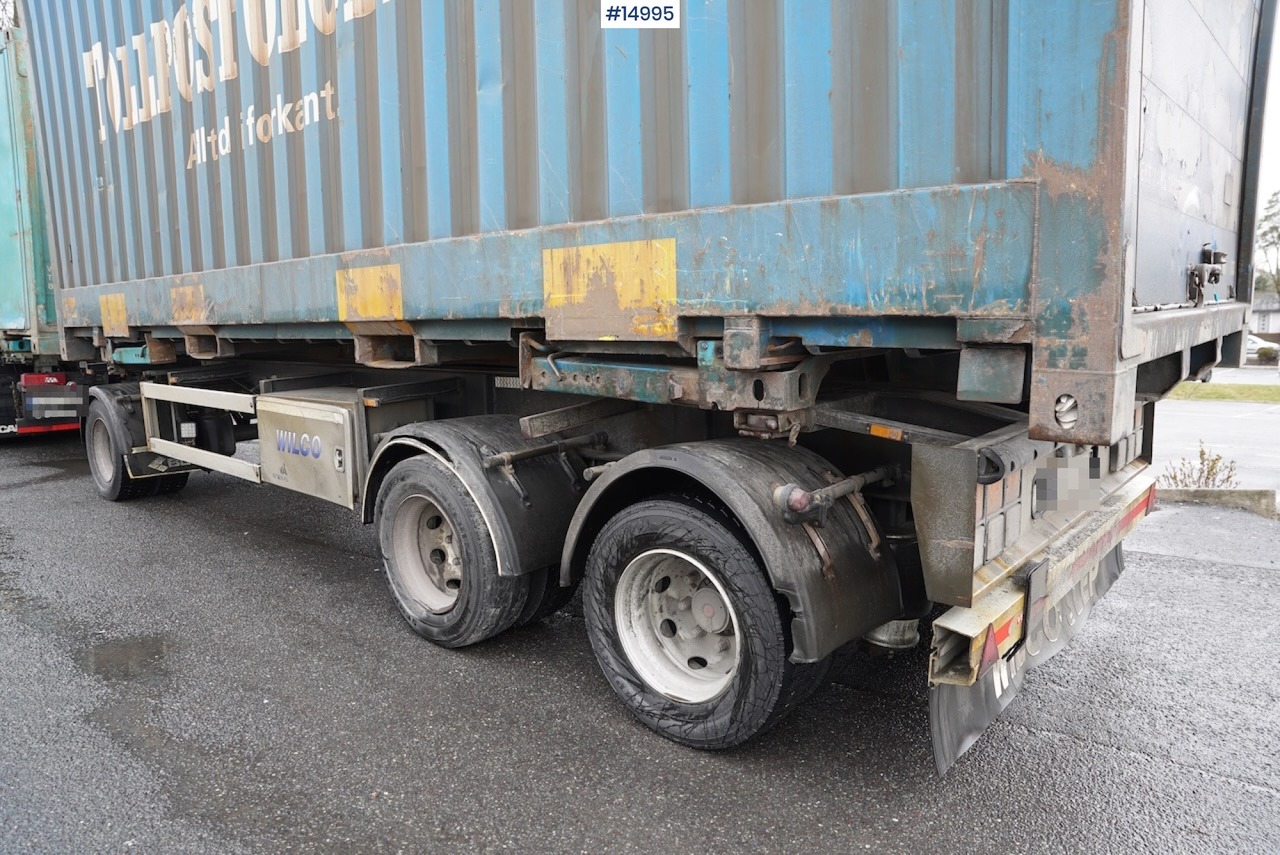 Wilco Containerslep - Rimorkio me vagonetë të mbyllur: foto 3 Wilco Containerslep - Rimorkio me vagonetë të mbyllur: foto 3