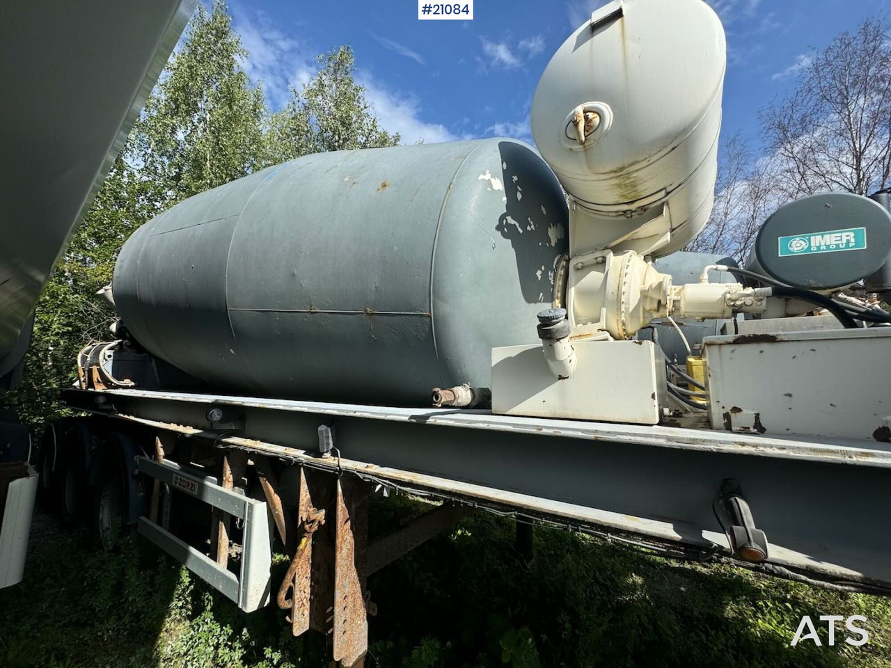 Gjysmë rimorkio betoniere Zorzi Zorzi 41S Betongtralle: foto 22 Gjysmë rimorkio betoniere Zorzi Zorzi 41S Betongtralle: foto 22