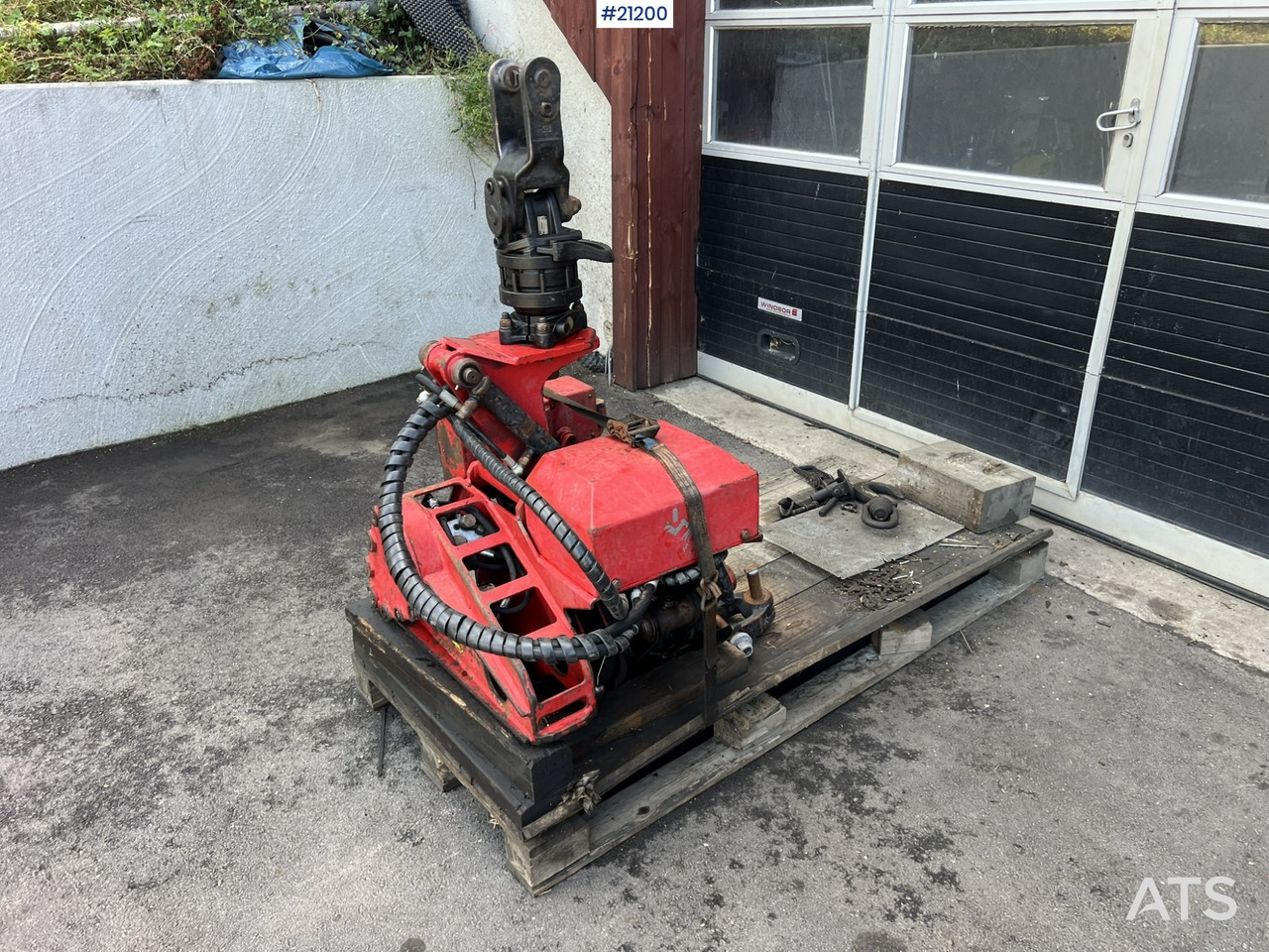 Hogstaggregat SG220RC hogstaggregat for kran m/ ekstra klo, sverd og kjede - Kokë e makinës prerëse të pyllit: foto 1 Hogstaggregat SG220RC hogstaggregat for kran m/ ekstra klo, sverd og kjede - Kokë e makinës prerëse të pyllit: foto 1