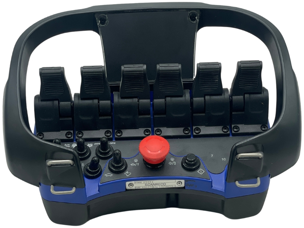 Remote control Scanreco for 6 functions RM6-SCANRECO - Sistemi elektrik për Vinç për kamion: foto 2 Remote control Scanreco for 6 functions RM6-SCANRECO - Sistemi elektrik për Vinç për kamion: foto 2
