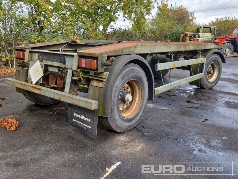 1992 RCA1850-65HE Twin Axle Container Trailer, max.18000 kg (German Reg. Docs. Part II Available) - Rimorkio roll-off/ Skip loader: foto 5 1992 RCA1850-65HE Twin Axle Container Trailer, max.18000 kg (German Reg. Docs. Part II Available) - Rimorkio roll-off/ Skip loader: foto 5