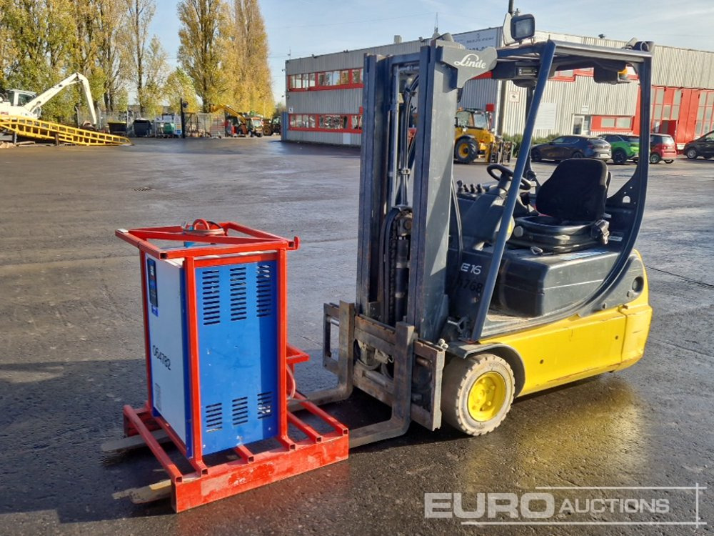 2005 Linde E16C - Pirun ngritës: foto 1 2005 Linde E16C - Pirun ngritës: foto 1