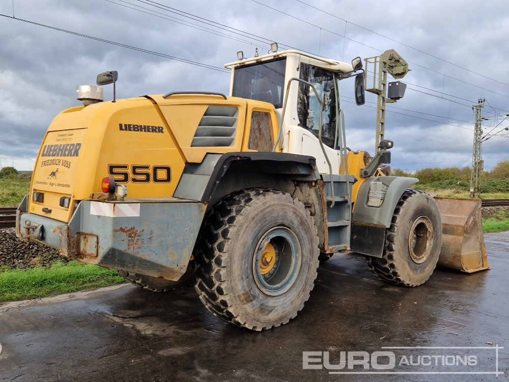 2012 Liebherr L550 - Fadrom me goma: foto 5 2012 Liebherr L550 - Fadrom me goma: foto 5