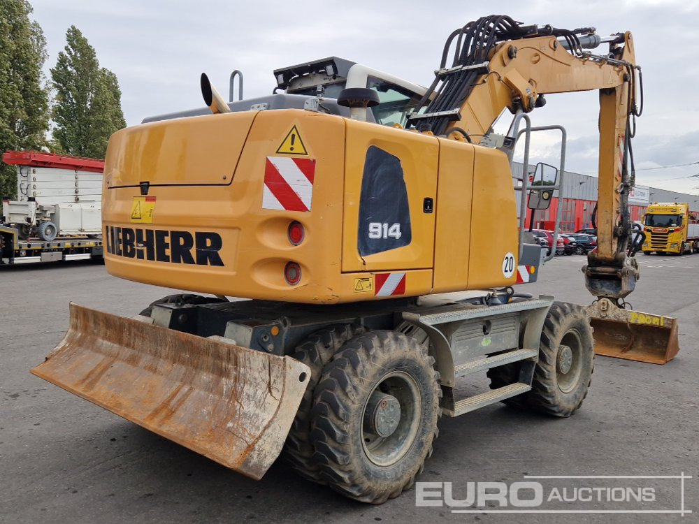 2013 Liebherr A914 - Ekskavator me goma: foto 5 2013 Liebherr A914 - Ekskavator me goma: foto 5