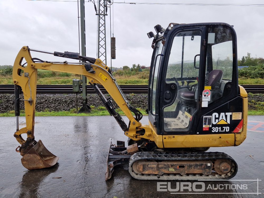 2014 CAT 301.7D - Miniekskavator: foto 2 2014 CAT 301.7D - Miniekskavator: foto 2