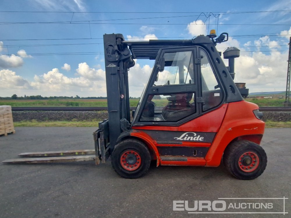 2014 Linde H70D-02 - Pirun ngritës: foto 2 2014 Linde H70D-02 - Pirun ngritës: foto 2