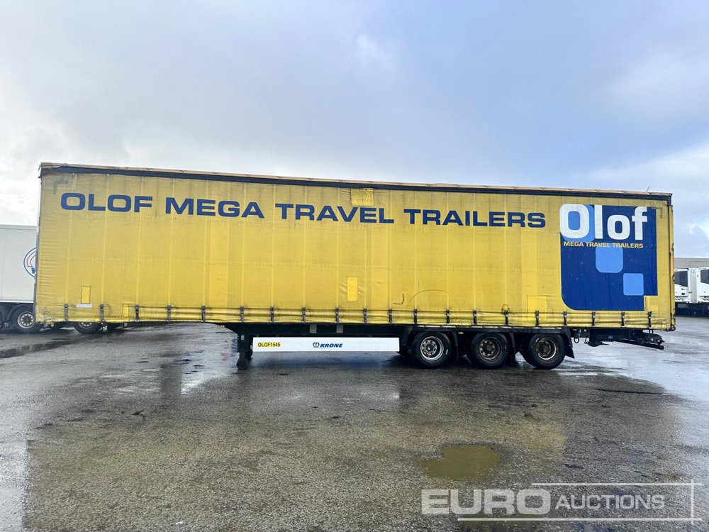 2015 Krone Mega Liner, Curtainsider, 3 Axle (Dutch Reg. Docs) - Gjysmë rimorkio me tendë: foto 2 2015 Krone Mega Liner, Curtainsider, 3 Axle (Dutch Reg. Docs) - Gjysmë rimorkio me tendë: foto 2