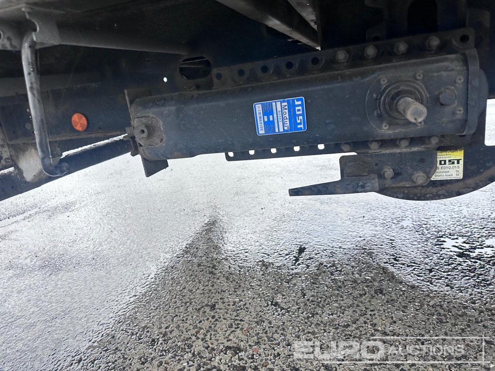 Gjysmë rimorkio me tendë 2015 Krone Mega Liner, Curtainsider, 3 Axle (Dutch Reg. Docs): foto 26