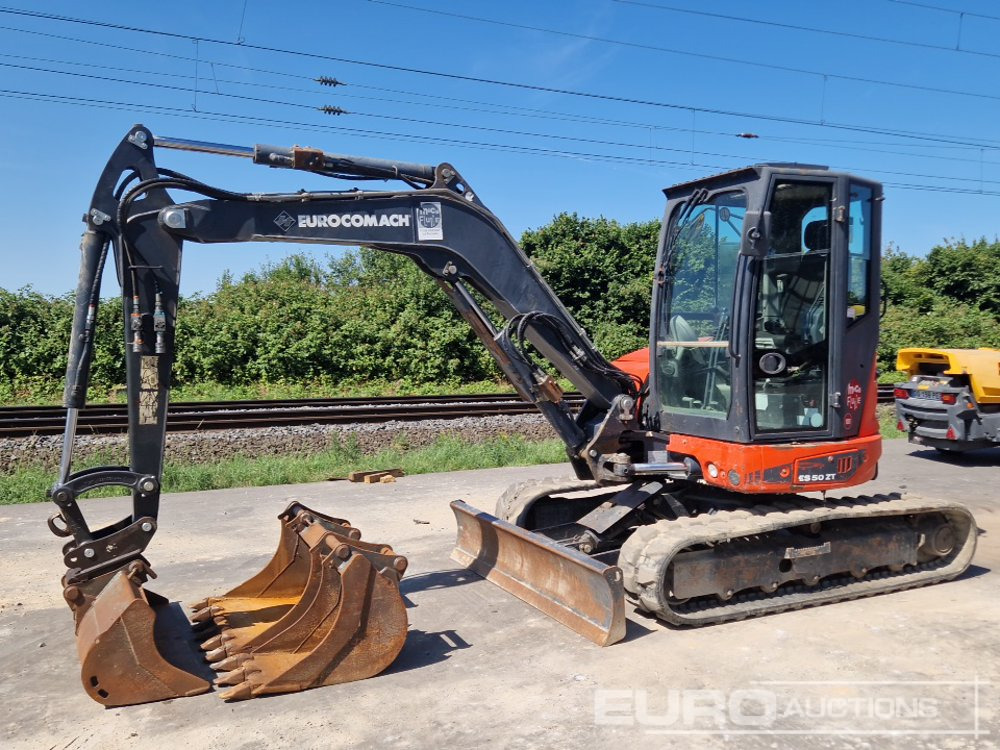 2016 Eurocomach 50ZT - Miniekskavator: foto 1 2016 Eurocomach 50ZT - Miniekskavator: foto 1