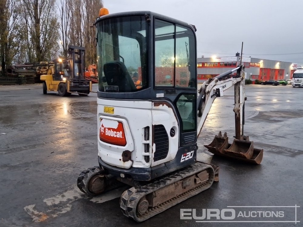 2018 Bobcat E20 - Miniekskavator: foto 5 2018 Bobcat E20 - Miniekskavator: foto 5