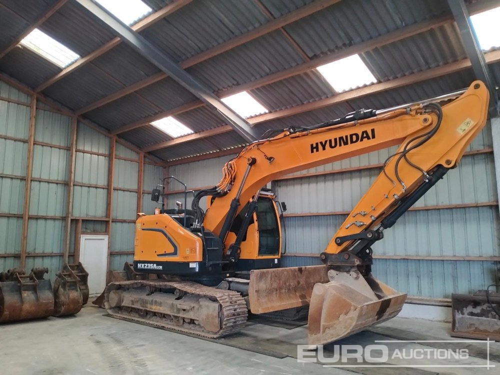 2018 Hyundai HX235ALCR - Ekskavator me zinxhirë: foto 1 2018 Hyundai HX235ALCR - Ekskavator me zinxhirë: foto 1