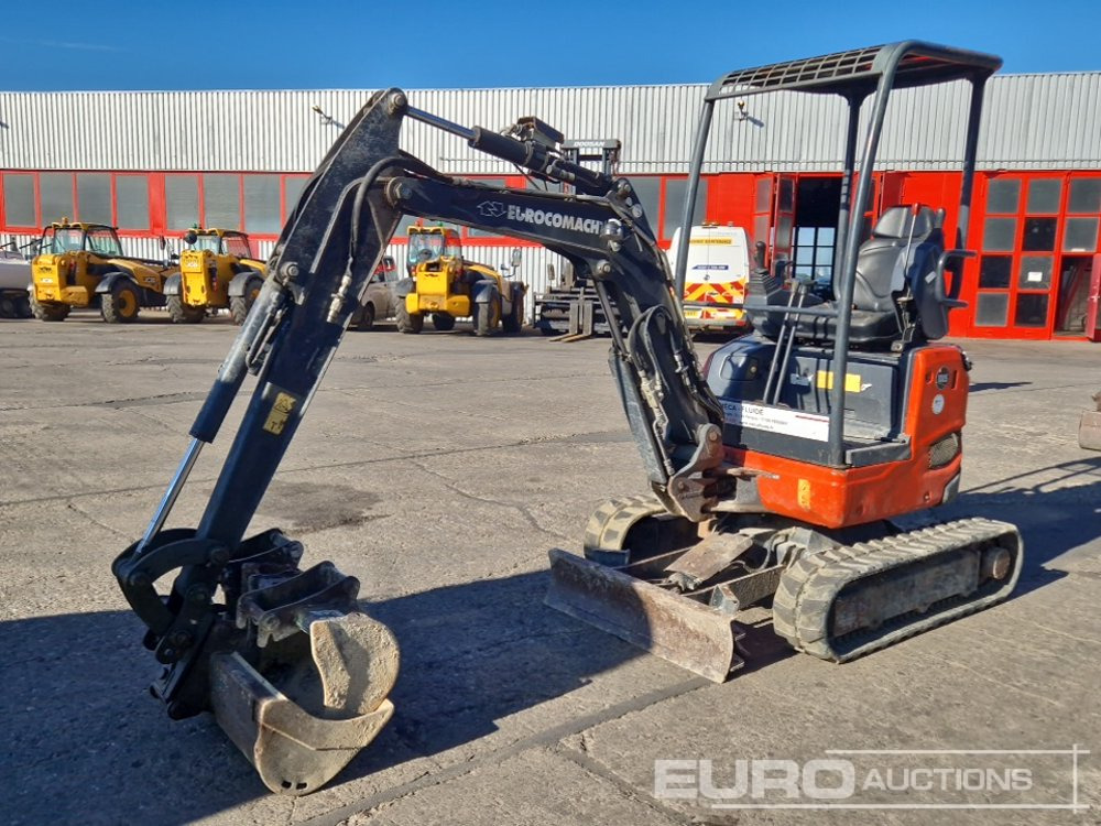 2019 Eurocomach 18ZT - Miniekskavator: foto 1 2019 Eurocomach 18ZT - Miniekskavator: foto 1