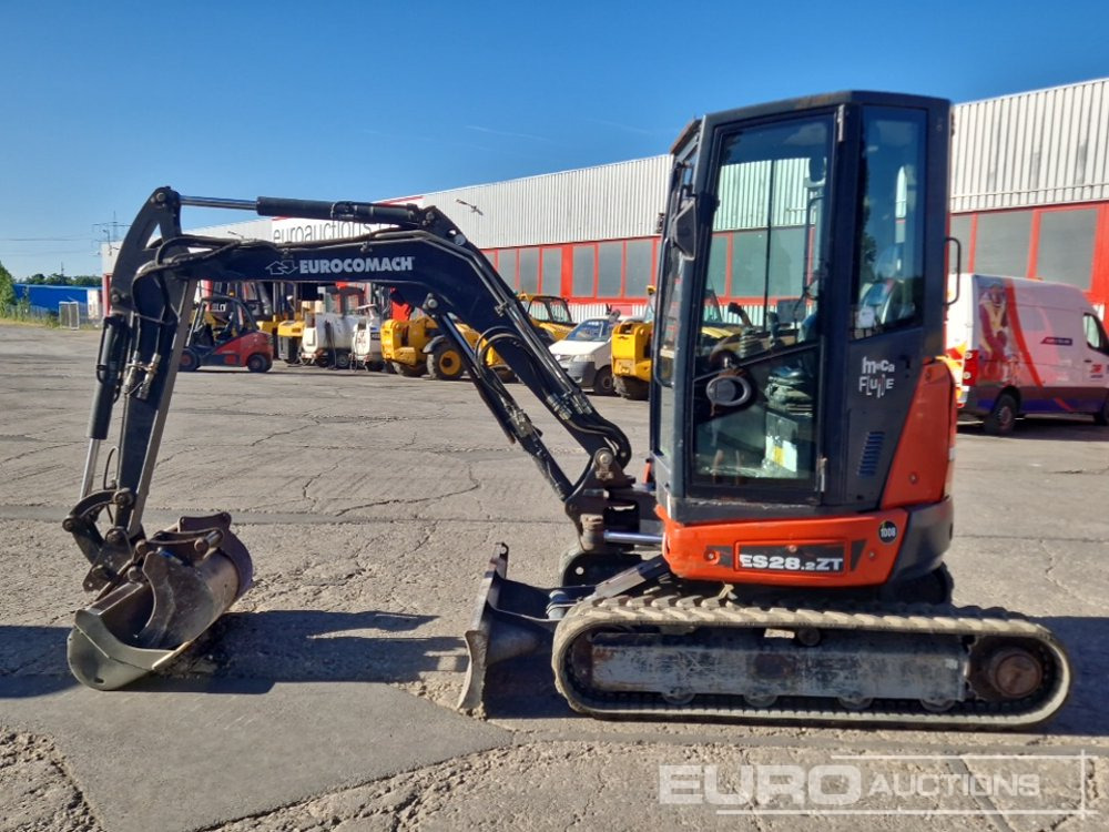 2019 Eurocomach 28ZT - Miniekskavator: foto 2 2019 Eurocomach 28ZT - Miniekskavator: foto 2