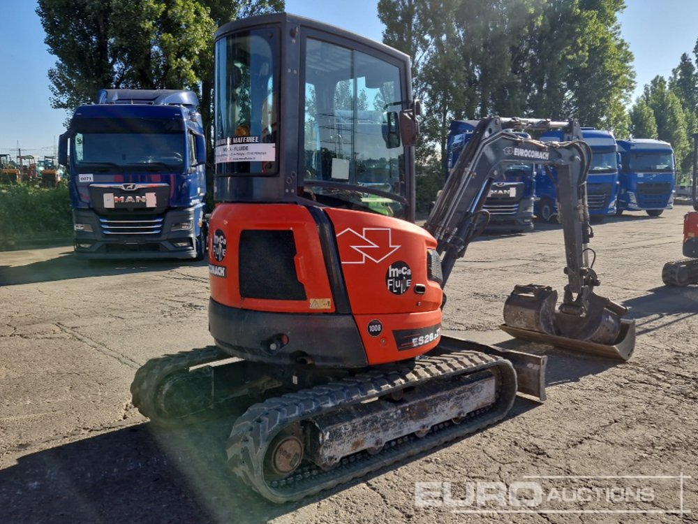 2019 Eurocomach 28ZT - Miniekskavator: foto 4 2019 Eurocomach 28ZT - Miniekskavator: foto 4