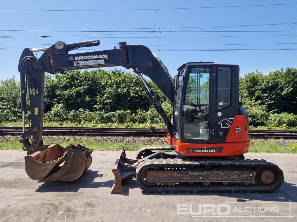2019 Eurocomach ES90UR4 - Miniekskavator: foto 2 2019 Eurocomach ES90UR4 - Miniekskavator: foto 2