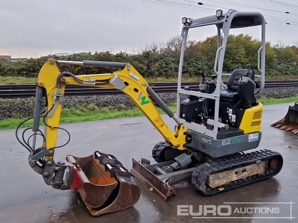 2020 Wacker Neuson EZ17E - Miniekskavator: foto 1 2020 Wacker Neuson EZ17E - Miniekskavator: foto 1
