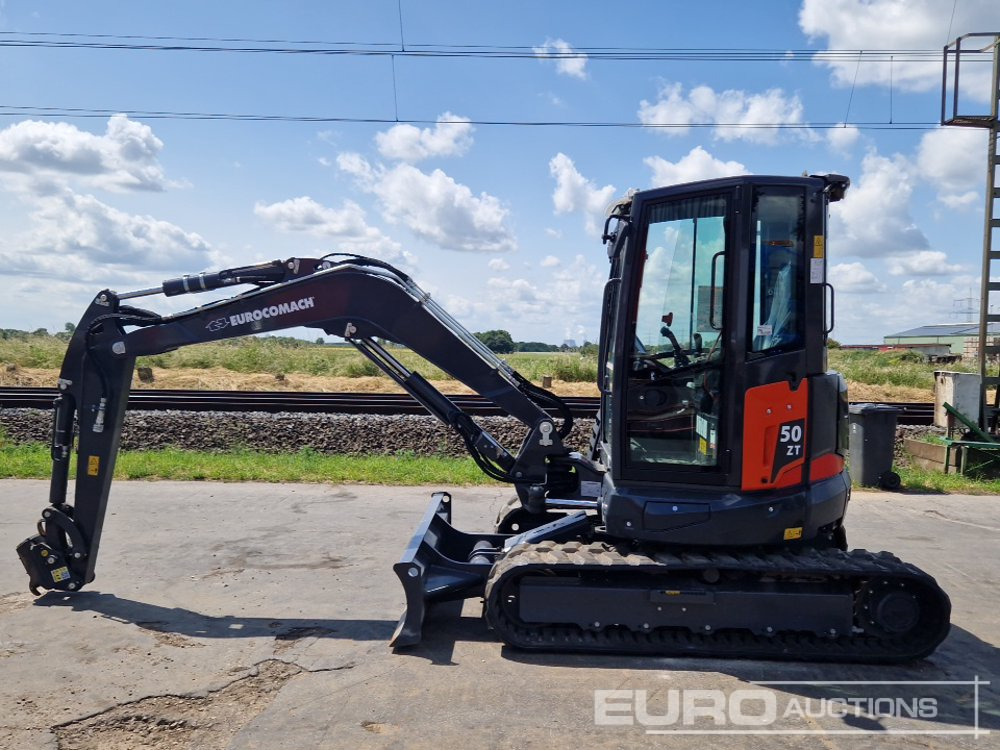 2023 Eurocomach 50ZT - Miniekskavator: foto 2 2023 Eurocomach 50ZT - Miniekskavator: foto 2