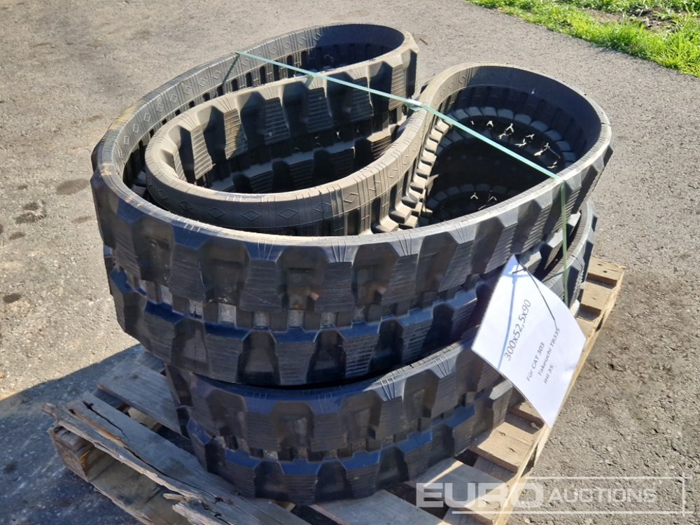 300x52,5x90 Rubber Tracks to suit CAT 303 (2 of) - Zinxhirët për Makineri ndërtimi: foto 1 300x52,5x90 Rubber Tracks to suit CAT 303 (2 of) - Zinxhirët për Makineri ndërtimi: foto 1