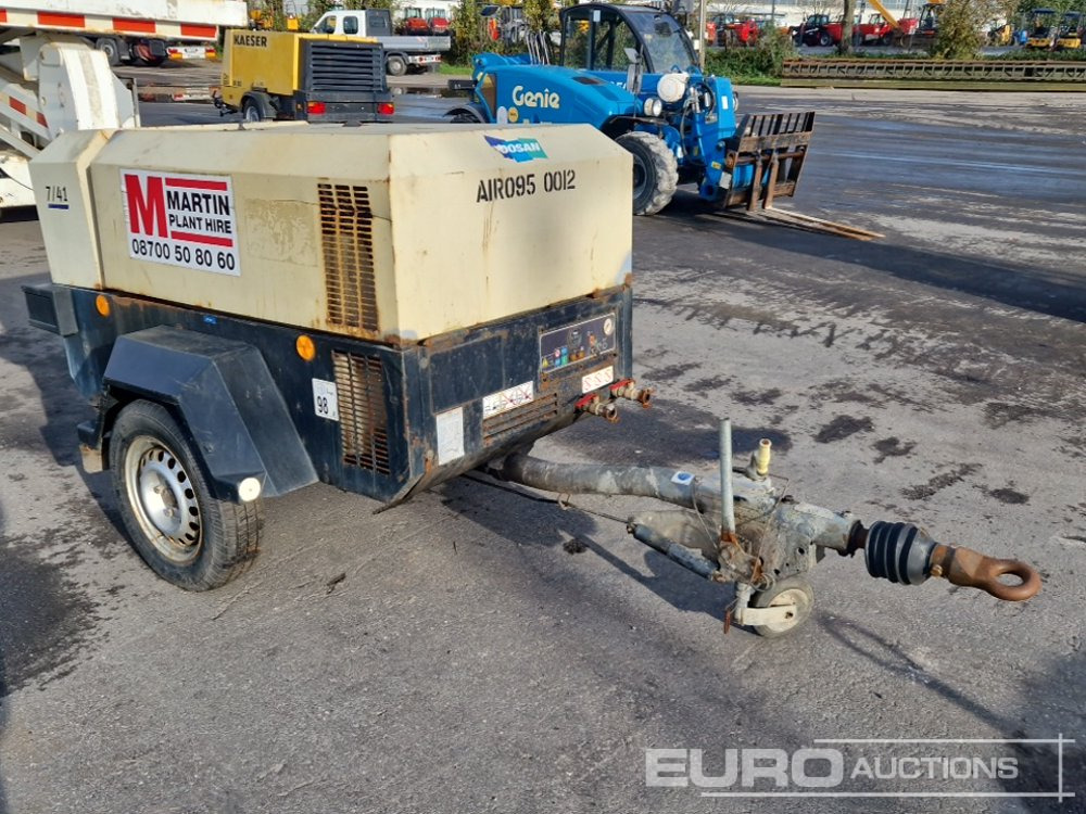 Doosan 7/41 140CFM - Kompresor ajri: foto 4 Doosan 7/41 140CFM - Kompresor ajri: foto 4