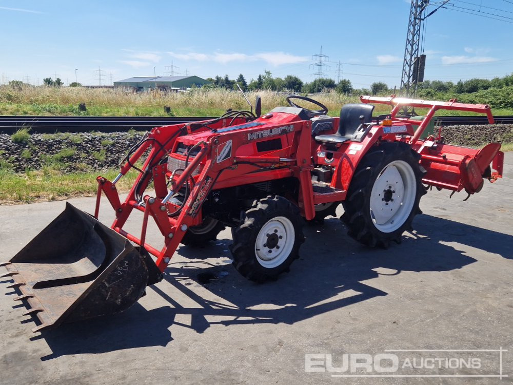 Mitsubishi MT20 - Minitraktor: foto 1 Mitsubishi MT20 - Minitraktor: foto 1