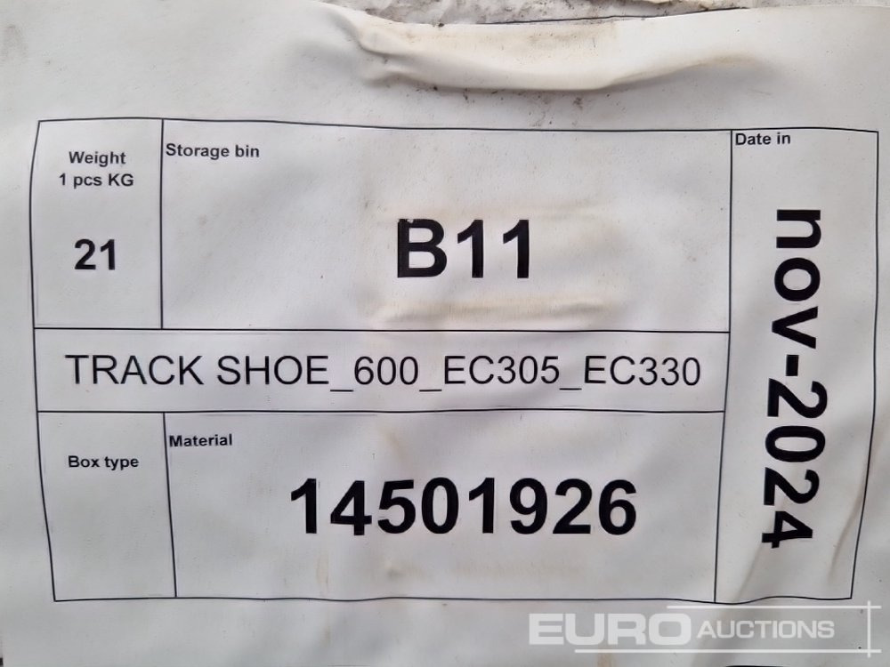 Pjesë këmbimi për Ekskavator Track Plates to suit Volvo: foto 8 Pjesë këmbimi për Ekskavator Track Plates to suit Volvo: foto 8