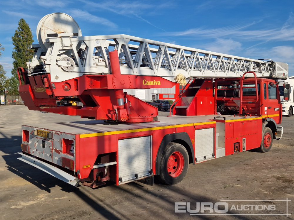 Renault M230TI 4x2 Firebrigade Access Truck, Manual Gearbox - Platformë ajrore e montuar në kamion: foto 4 Renault M230TI 4x2 Firebrigade Access Truck, Manual Gearbox - Platformë ajrore e montuar në kamion: foto 4