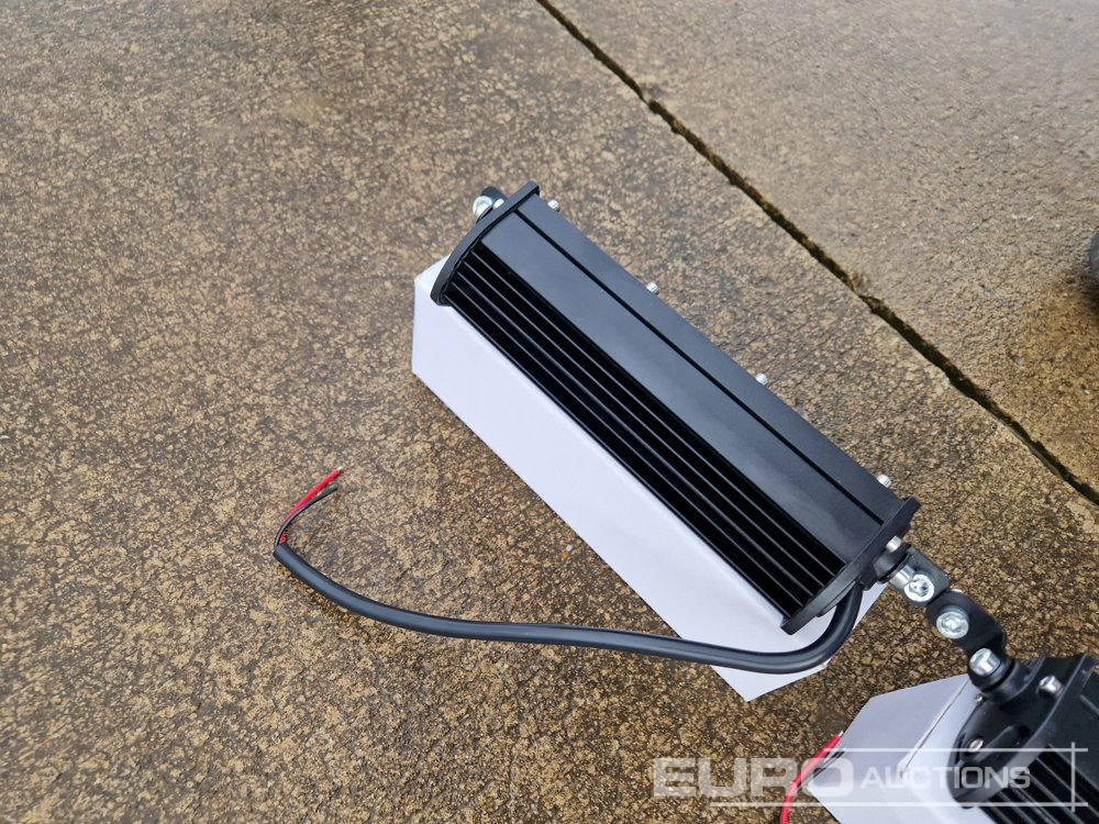 Pajisje ndërtimi Unused 7" 60W LED Light Bar, Mounting Brackets, IP68 Waterproof (2 of): foto 7