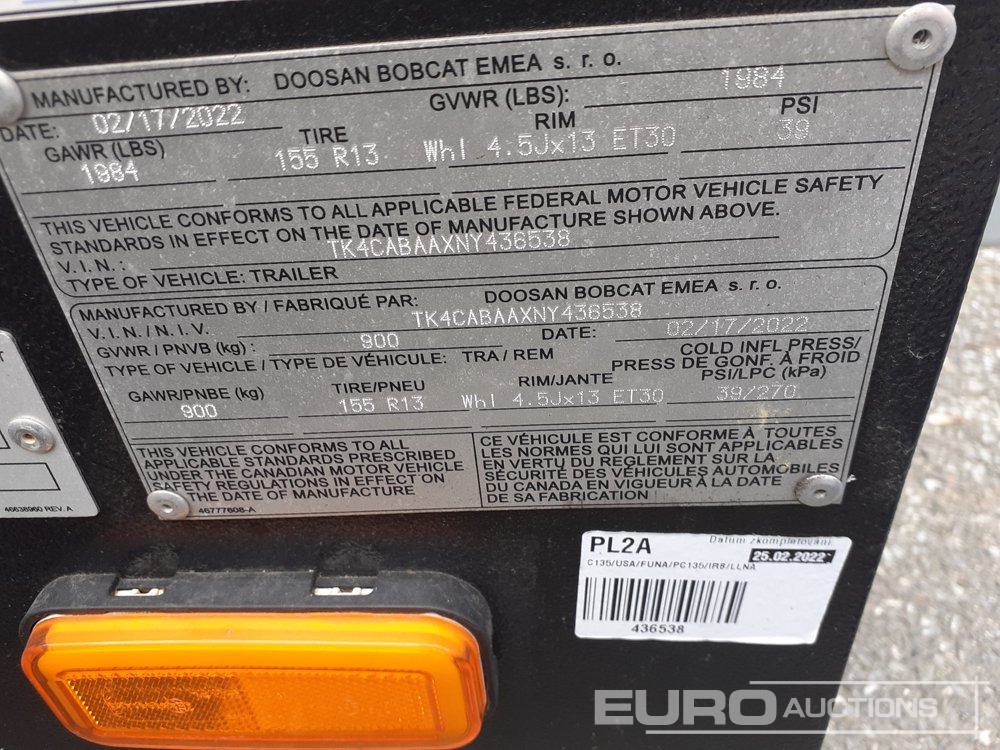 Unused Doosan C135 185CFM - Kompresor ajri: foto 4 Unused Doosan C135 185CFM - Kompresor ajri: foto 4