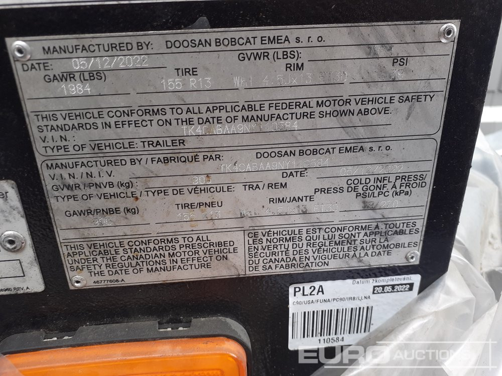 Unused Doosan C90 90CFM - Kompresor ajri: foto 4 Unused Doosan C90 90CFM - Kompresor ajri: foto 4