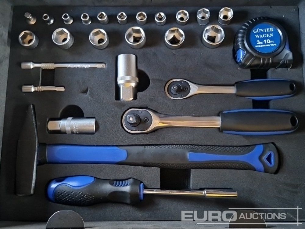 Pajisjet e ofiçinës Unused Günter Wagen 110Pcs Tool Case: foto 7