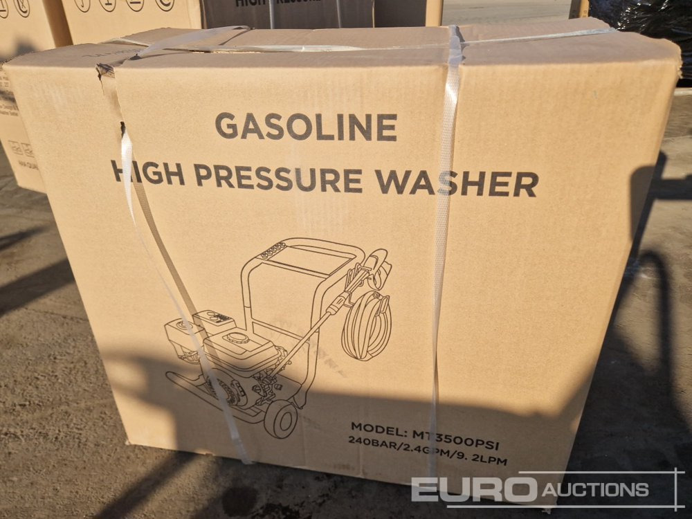 Unused MAXWIN MT3500PSI Petrol Powered High Pressure Washer, 240bar, 6.5HP - Pompë lavazhi: foto 2 Unused MAXWIN MT3500PSI Petrol Powered High Pressure Washer, 240bar, 6.5HP - Pompë lavazhi: foto 2