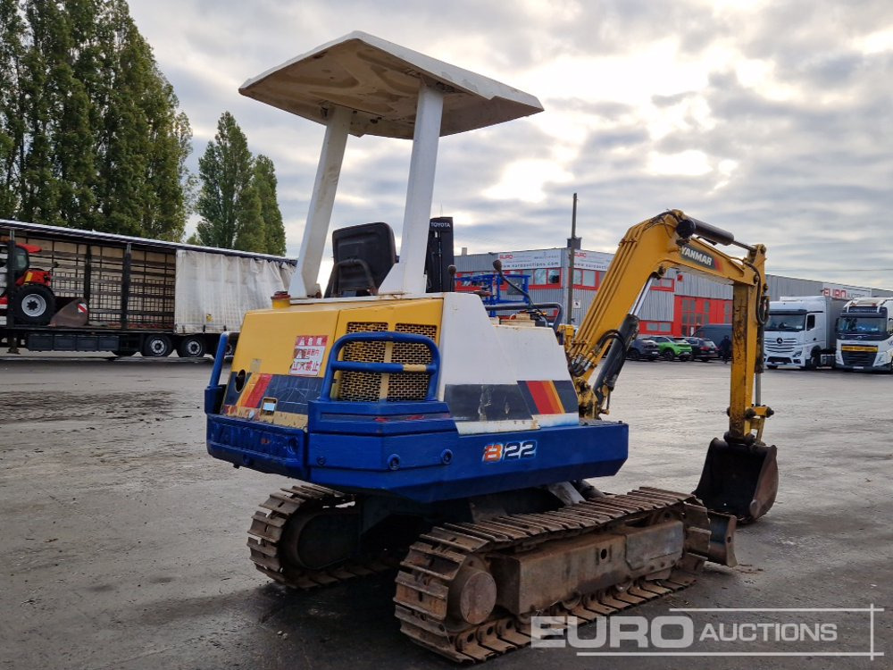 Yanmar B22 - Miniekskavator: foto 5 Yanmar B22 - Miniekskavator: foto 5
