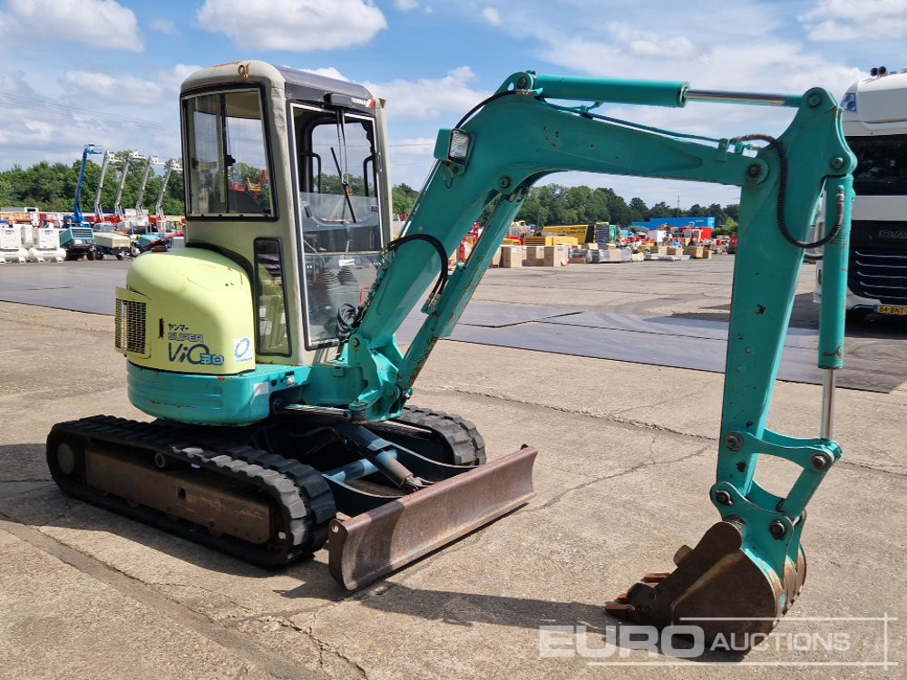 Miniekskavator Yanmar ViO30: foto 7