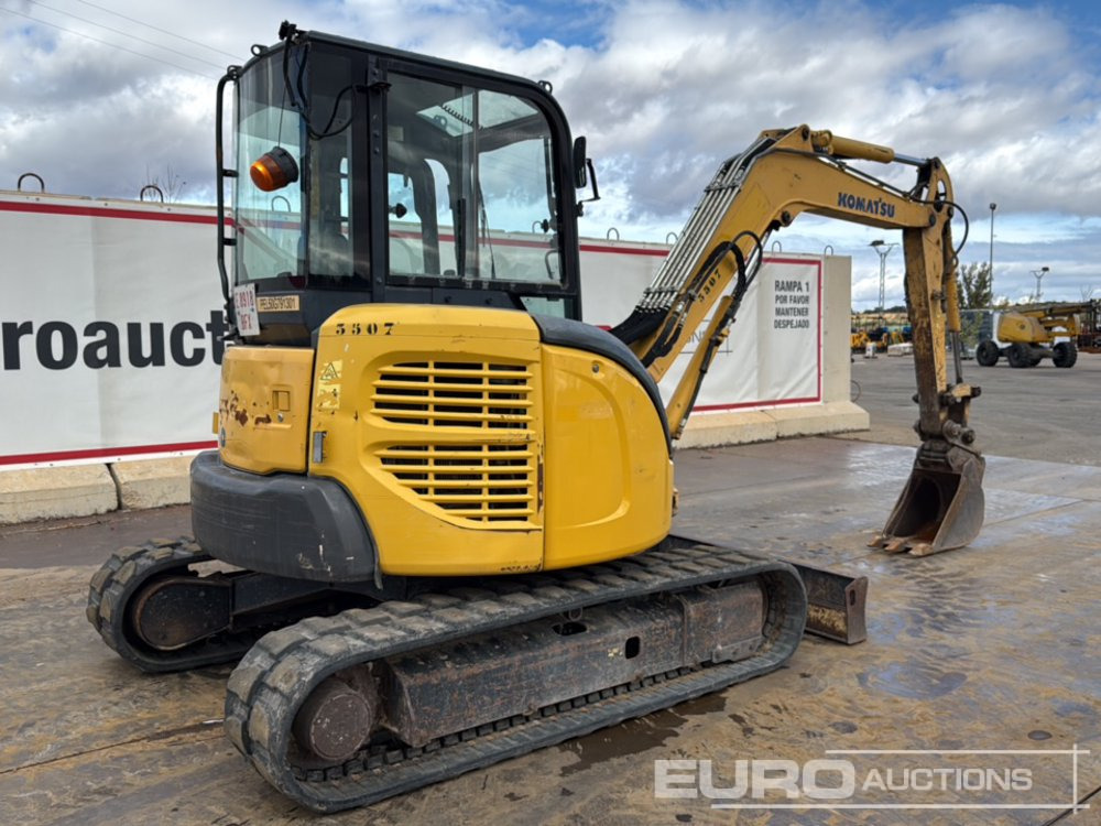 2010 Komatsu PC45MR-3 - Miniekskavator: foto 5 2010 Komatsu PC45MR-3 - Miniekskavator: foto 5