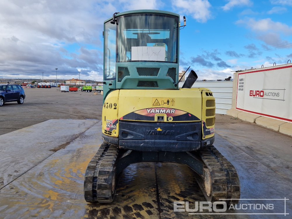 2010 Yanmar ViO50 U - Miniekskavator: foto 4 2010 Yanmar ViO50 U - Miniekskavator: foto 4