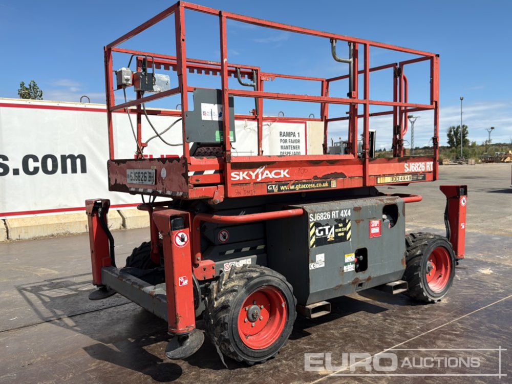 2017 SkyJack SJ6826RT - Platformë ajrore: foto 1 2017 SkyJack SJ6826RT - Platformë ajrore: foto 1