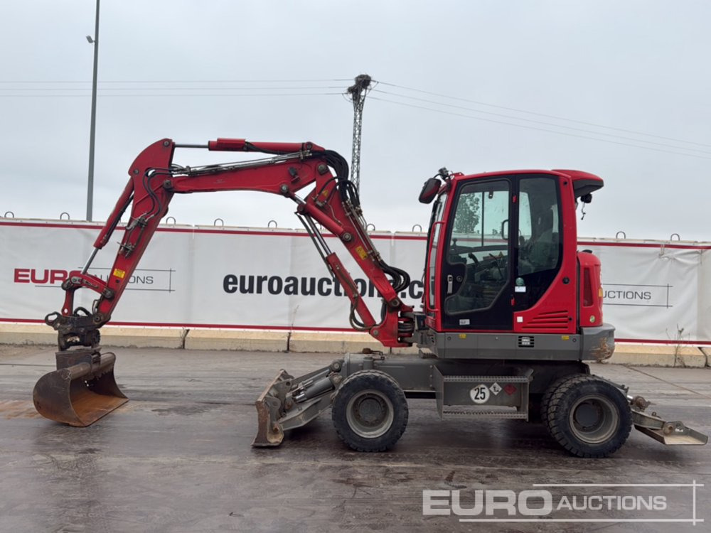 2018 Wacker Neuson EW65 - Ekskavator me goma: foto 3 2018 Wacker Neuson EW65 - Ekskavator me goma: foto 3