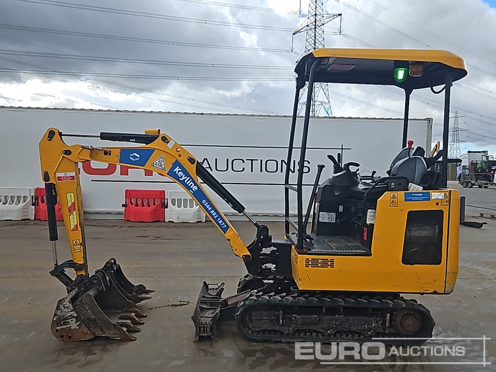 2020 JCB 16C-1 - Miniekskavator: foto 3 2020 JCB 16C-1 - Miniekskavator: foto 3