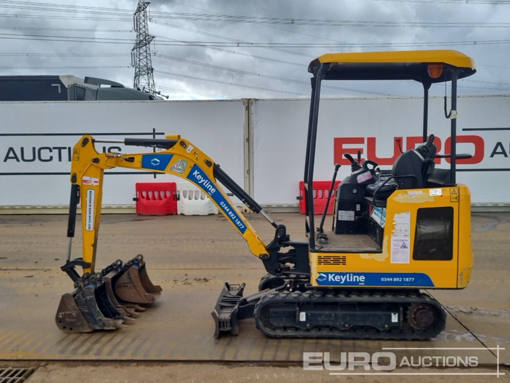 2020 JCB 16C-1 - Miniekskavator: foto 3 2020 JCB 16C-1 - Miniekskavator: foto 3