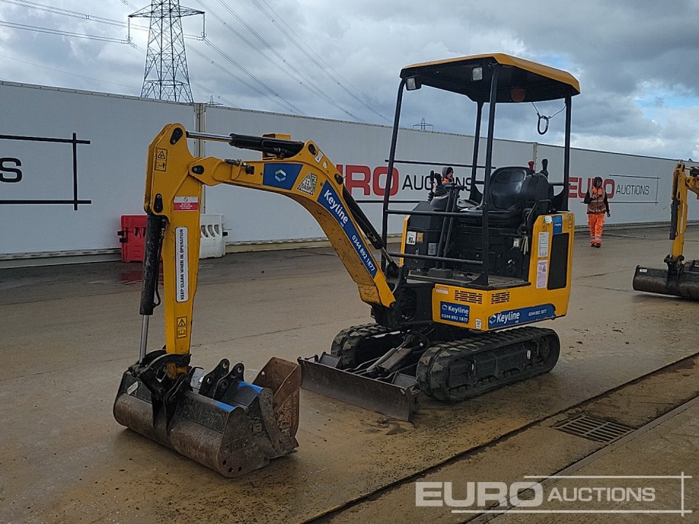 2020 JCB 16C-1 - Miniekskavator: foto 1 2020 JCB 16C-1 - Miniekskavator: foto 1