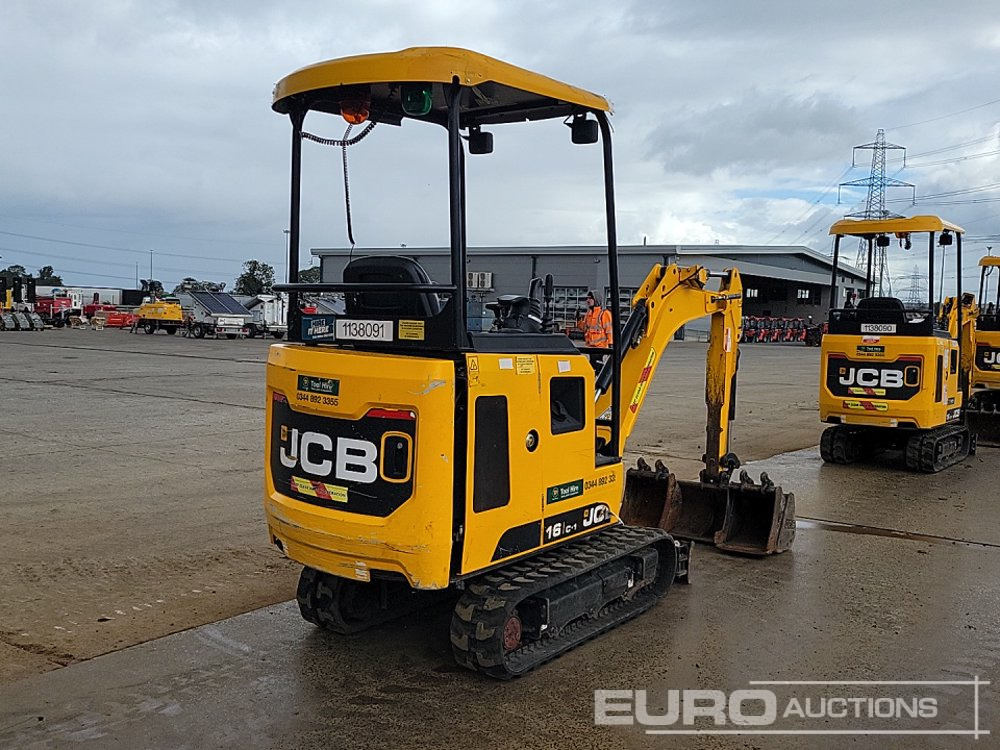 2021 JCB 16C-1 - Miniekskavator: foto 5 2021 JCB 16C-1 - Miniekskavator: foto 5